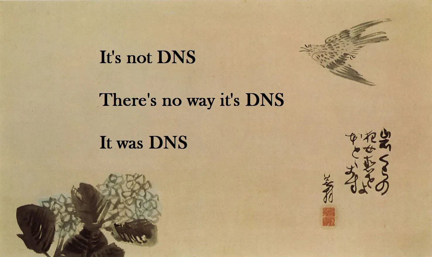 A haiku to live by