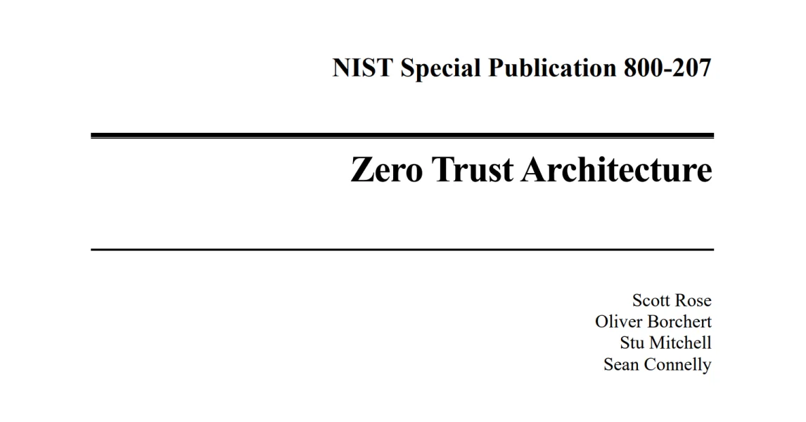Q&A with Zero Trust Architecture Writers from NIST